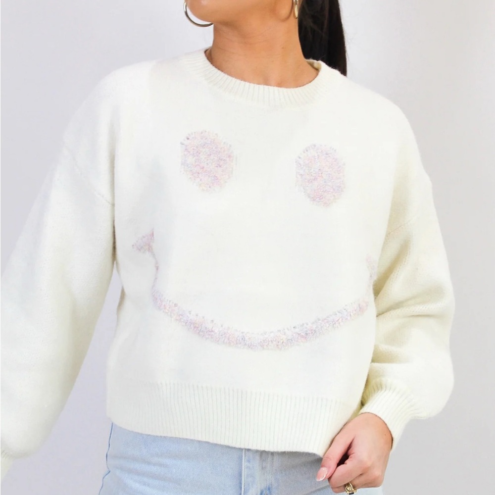 Storia smiley face sweater